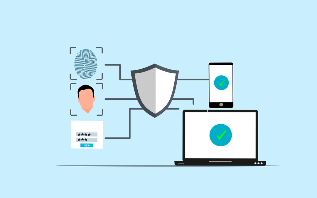 Free cybersecurity security authentication vector